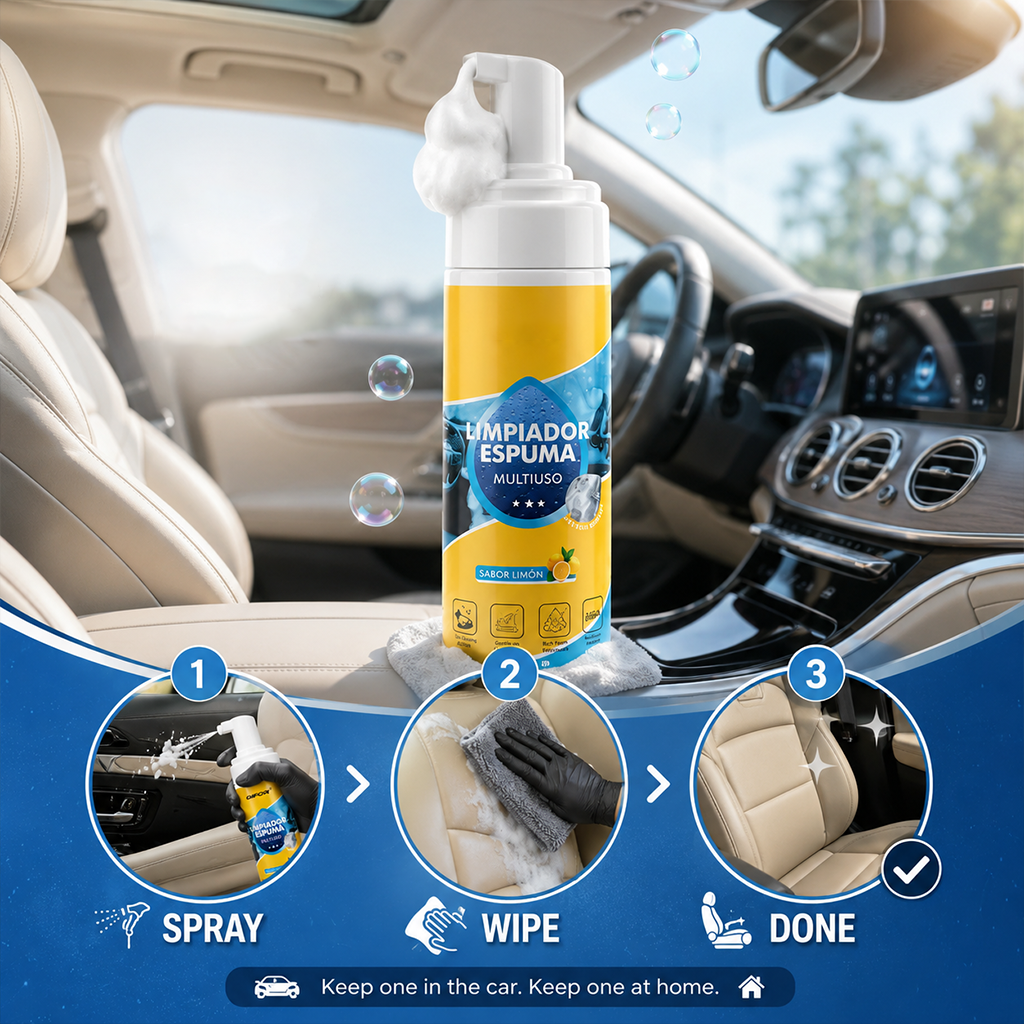 🔥Last Day Buy 1 get 1 🔥Heavy Duty Multi Enzyme Foam Cleaner Spray🫧