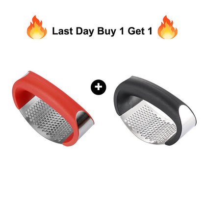 🔥Last Day Buy 1 Get 1 Free $9.99 Each🔥430 Stainless Steel Ring Garlic Press