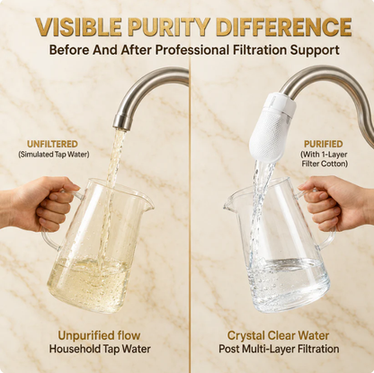 🎁 BUY 1 GET 1 FREE — Reusable Faucet Filters | Cleaner Water, Less Hassle 💧