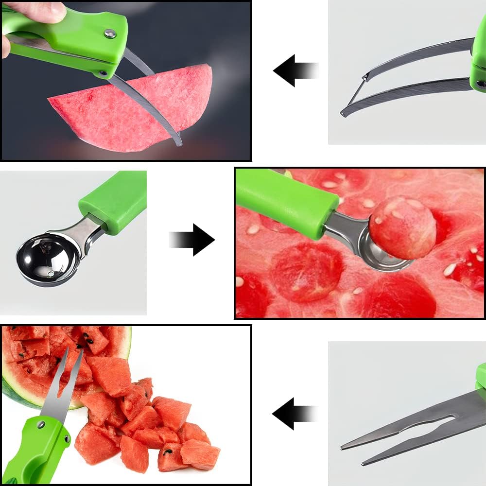 🔥Last Day Buy 1 get 1🔥JEREMYTIS™Multifunctional Watermelon Scoop🍉