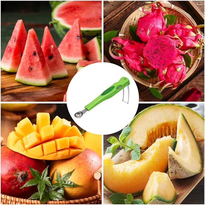 🔥Last Day Buy 1 get 1🔥JEREMYTIS™Multifunctional Watermelon Scoop🍉