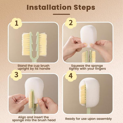 🔥Last day-Buy 1 get 1 free—$9.99 each🫧  JEREMYTIS™5-in-1 Multi-Purpose Cleaning Brush