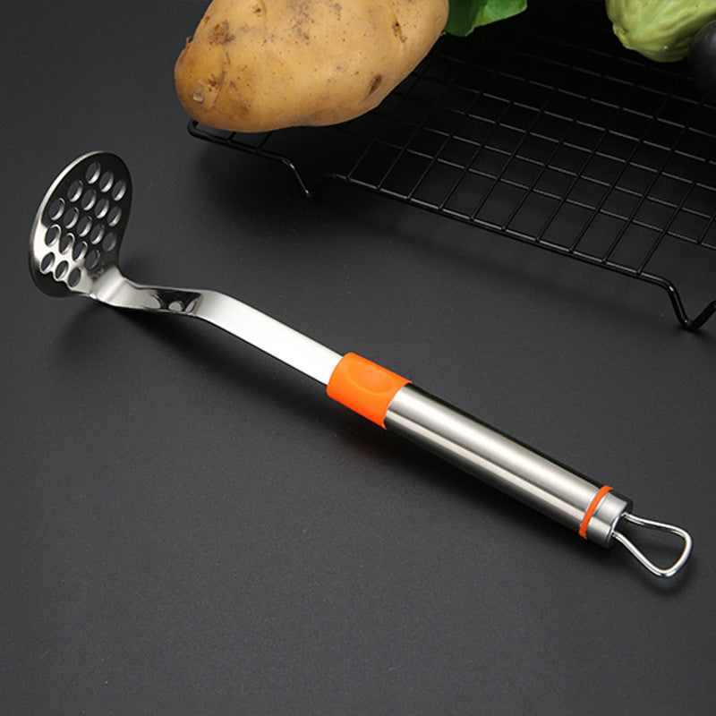 Stainless Steel Potato Masher & Food Press