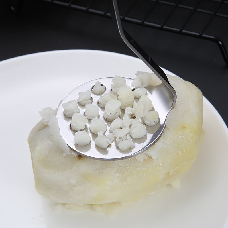 Stainless Steel Potato Masher & Food Press