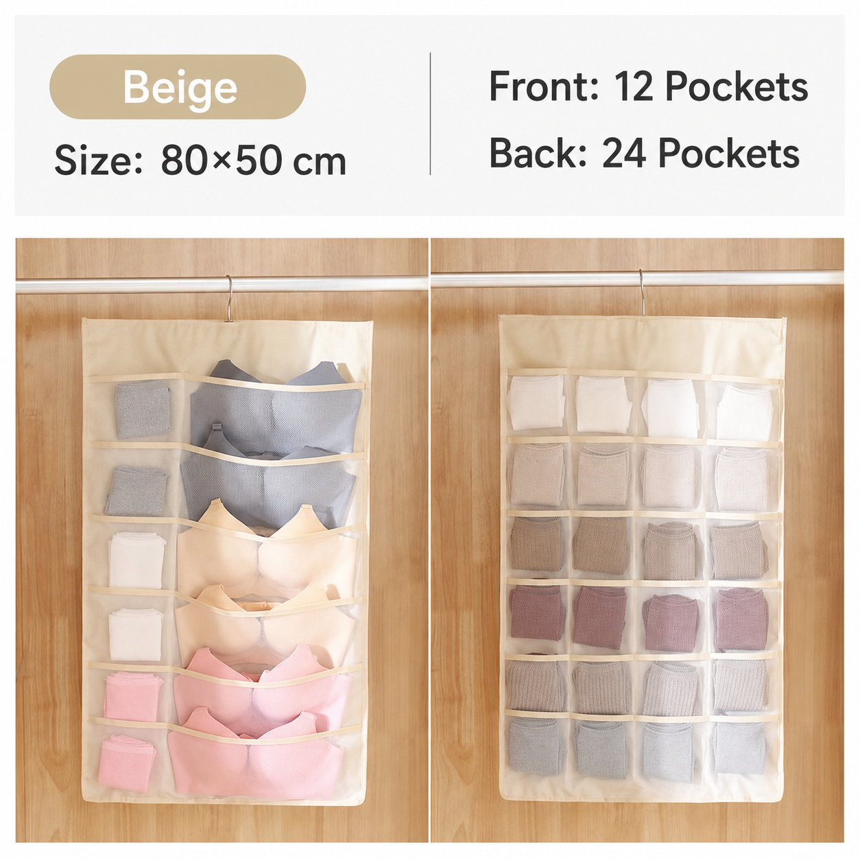🔥Last Day Buy 1 Get 1🔥Double-Sided Storage Pouch for Underwear
