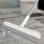 Multi-Purpose Silicone Squeegee Broom for Floors, Bathrooms & Windows