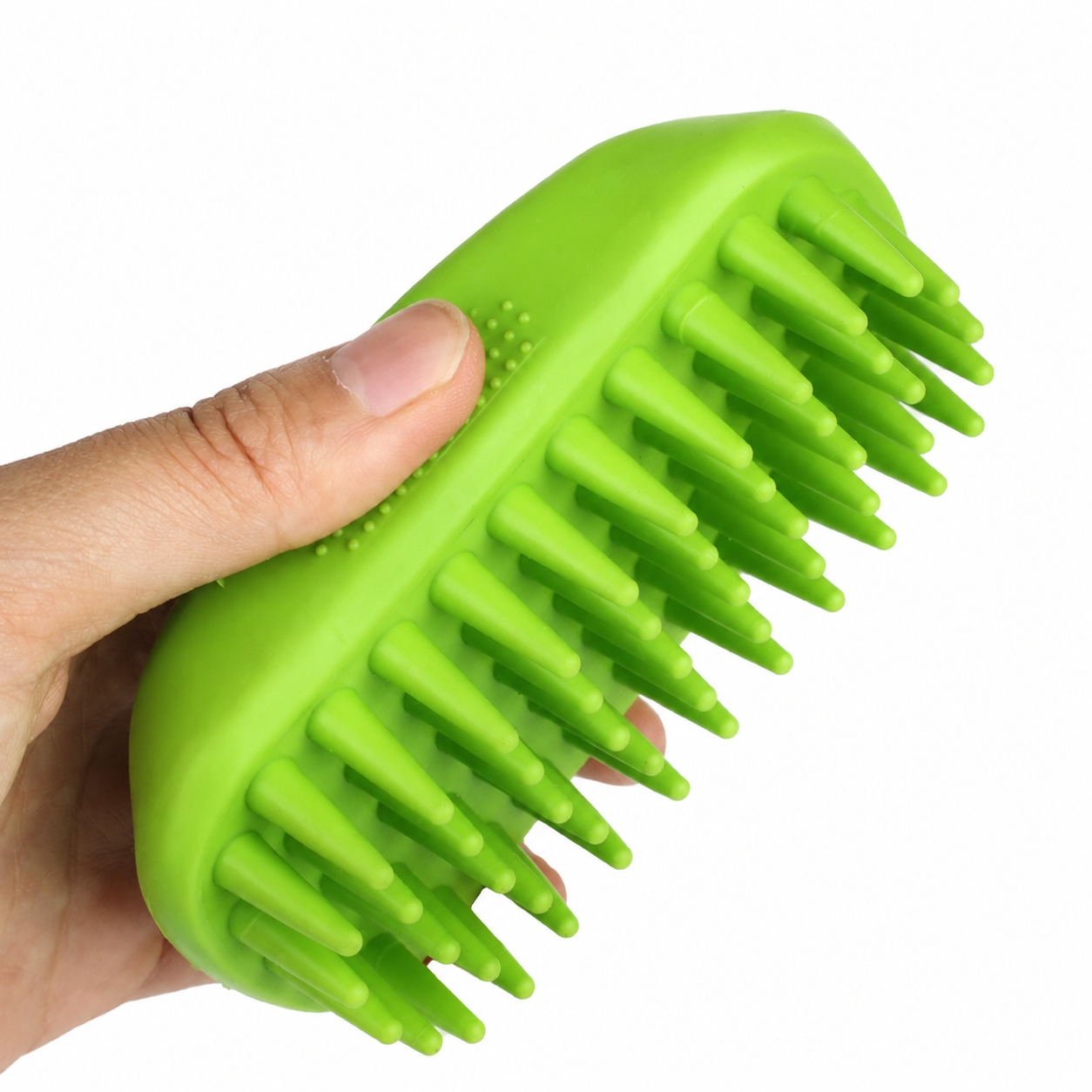 Pet Bath Massage Brush & Grooming Scrubber