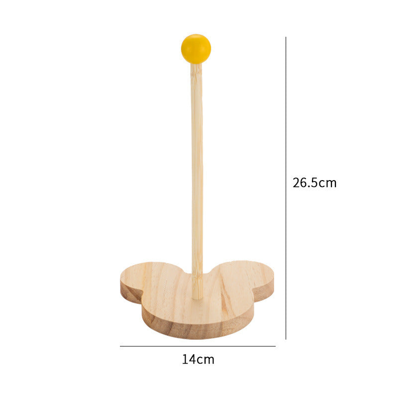 Wooden Hair Tie & Scrunchie Organizer Stand