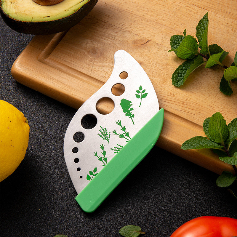 Stainless Steel Herb Stripper &amp; Leaf Cutter
