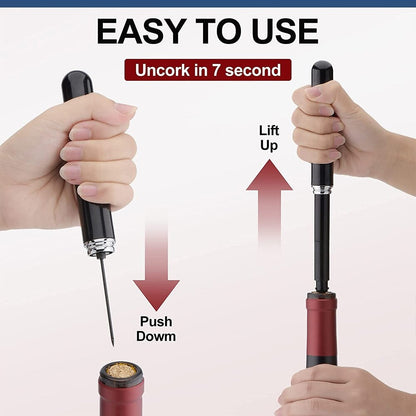 💥Last Day Buy 1 get 1 free一49% off💕 JEREMYTIS™🍷Air-Pressure Wine Opener