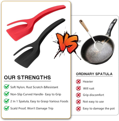 🔥Last Day Buy 1 Get 1🎁2-in-1 Antibacterial and  Mildew-Resistant Spatula