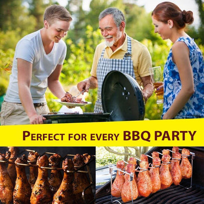 🔥End-of-Summer Sale: 50% OFF🔥14-Slot Chicken Drumstick Rack🍗