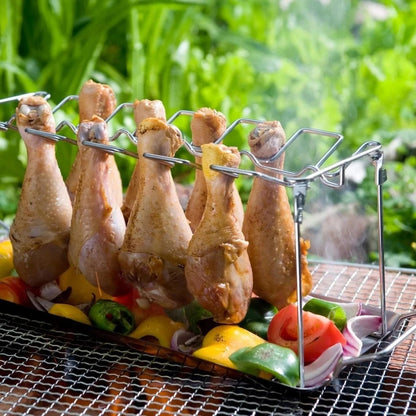 🔥End-of-Summer Sale: 50% OFF🔥14-Slot Chicken Drumstick Rack🍗