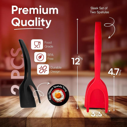 🔥Last Day Buy 1 Get 1🎁2-in-1 Antibacterial and  Mildew-Resistant Spatula