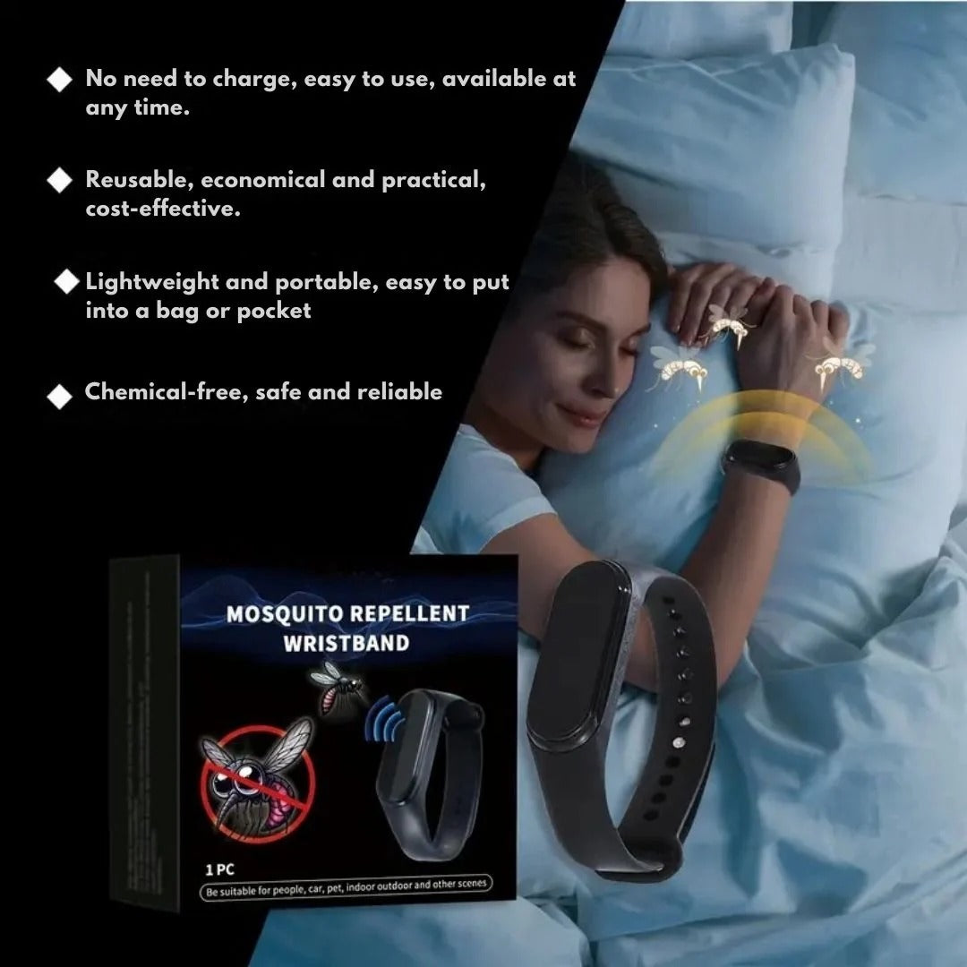 🔥🔥LAST DAY BUY 1 GET 1 FREE—$9.99 EACH🔥Adjustable Mosquito-Repellent Wristband