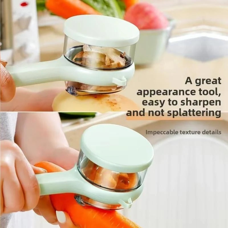 🔥Last Day Buy 1  Get 1 Free-Each $9.99🔥2026 New Model Kitchen Peeler with Storage Box